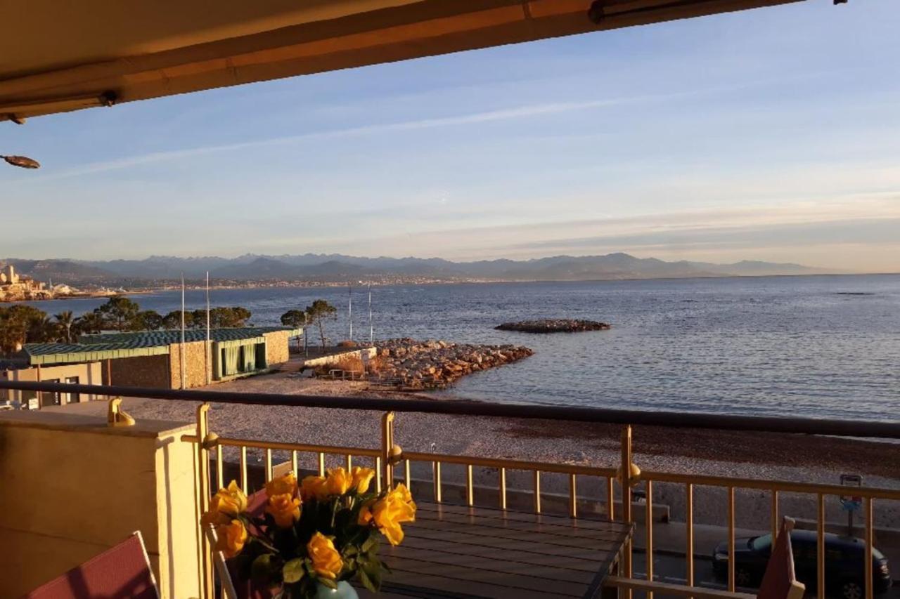 Seafront One Bedroom Apartment With A Terrasse Swimming Pool And A Parking Antibes Exteriör bild