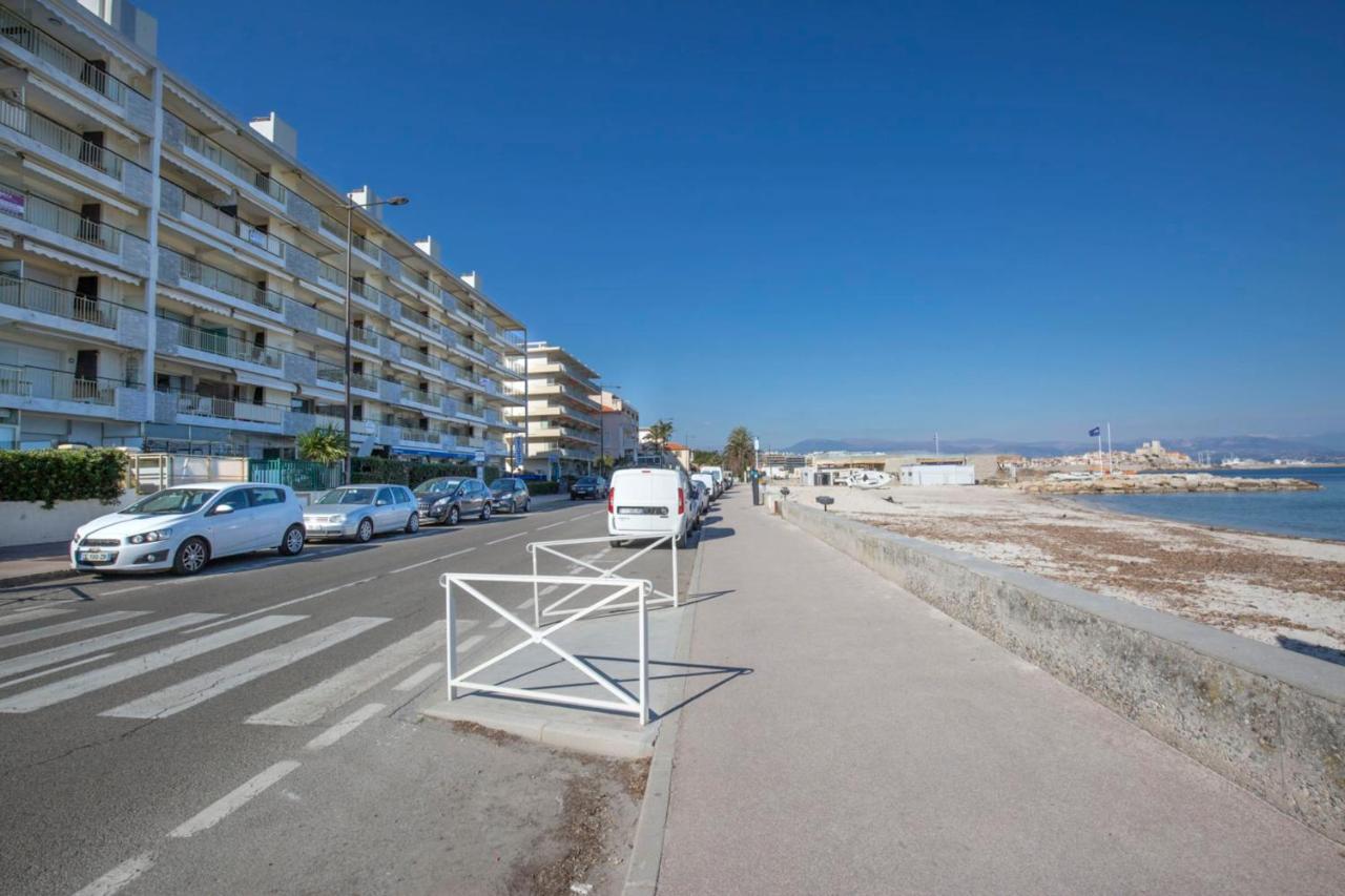 Seafront One Bedroom Apartment With A Terrasse Swimming Pool And A Parking Antibes Exteriör bild